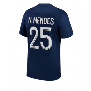 Paris Saint-Germain Nuno Mendes #25 Hemmatröja 2022-23 Korta ärmar